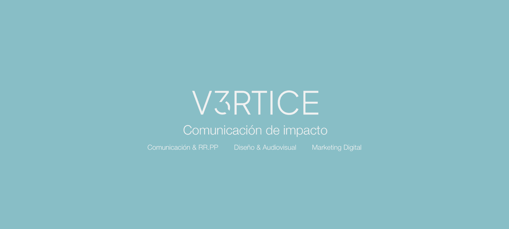 Comunicación & RR.PP · Marketing Digital · Diseño & Audiovisual cover